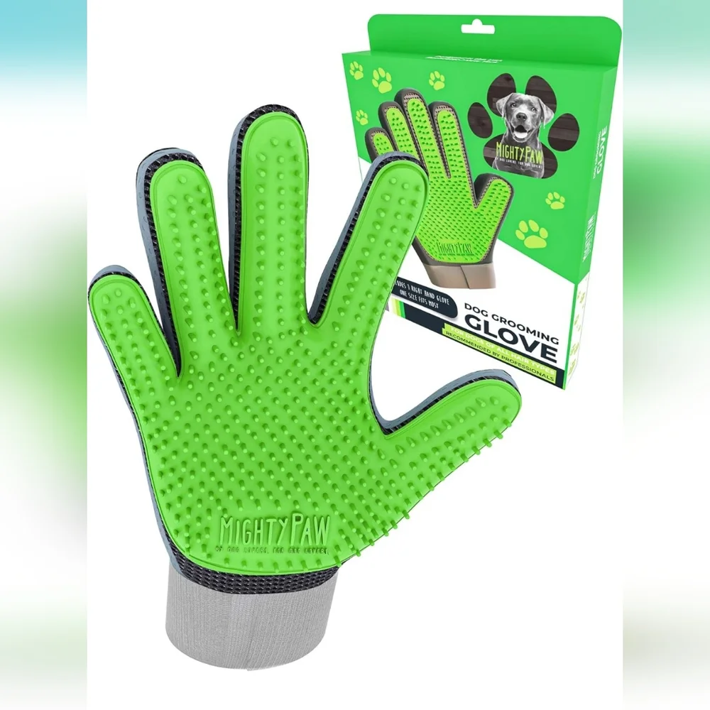 NWT Dog Grooming Glove and Scissors